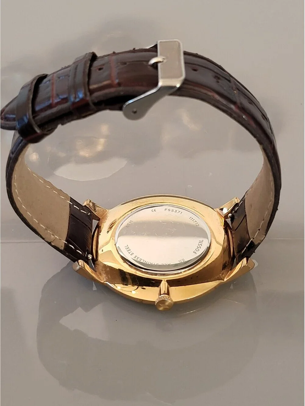 The Minimalist by Fossil 44mm Luxury Men's Watch StainlessSteel Cream Dial LNWOT